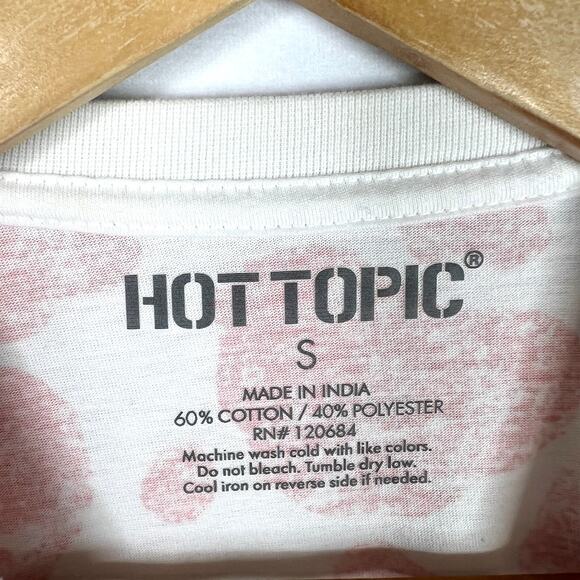 Hot Topic Strawberry Cow Crop Top Small - Picture 4 of 4